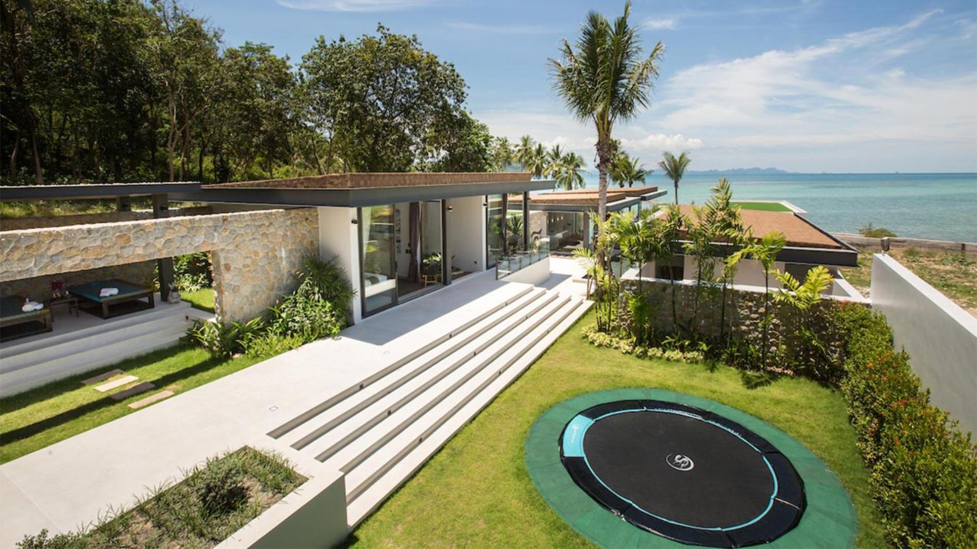 Exclusive Sea Renity A Beachfront Villa Retreat Sleeps 12 Adults And 6 Kids Laem Sor Екстер'єр фото