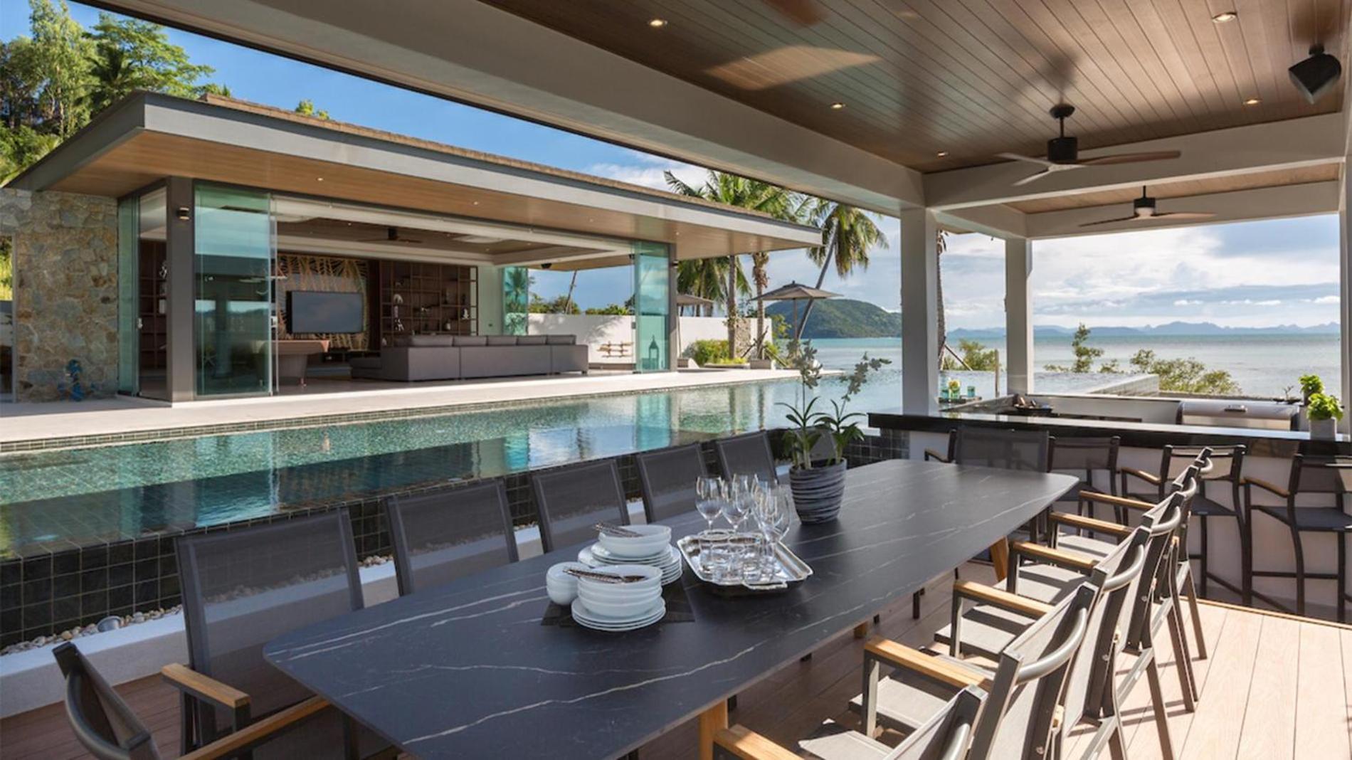 Exclusive Sea Renity A Beachfront Villa Retreat Sleeps 12 Adults And 6 Kids Laem Sor Екстер'єр фото