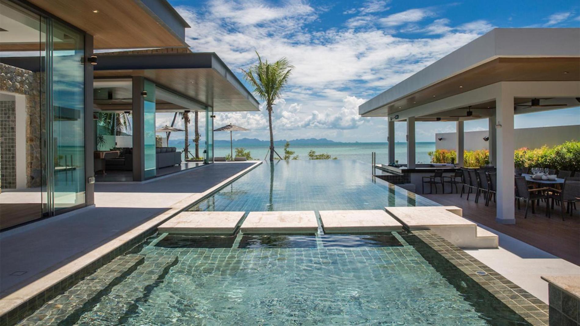 Exclusive Sea Renity A Beachfront Villa Retreat Sleeps 12 Adults And 6 Kids Laem Sor Екстер'єр фото